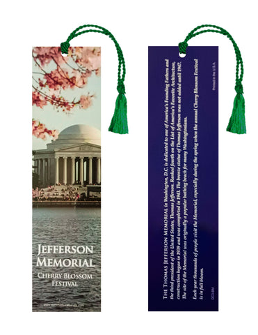 Jefferson Memorial Cherry Blossom Festival Bookmark