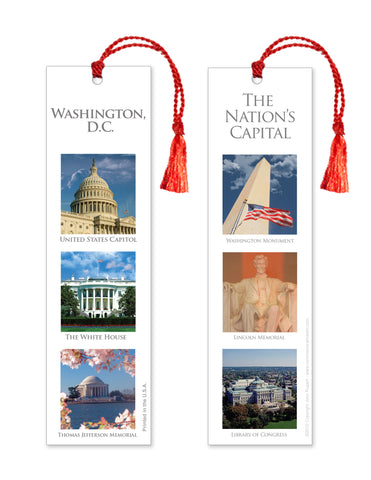 The Nation's Capital Washington DC multi mage Bookmark