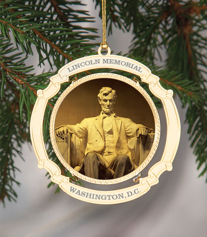 Holiday Ornament Lincoln Memorial