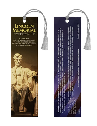 Lincoln Memorial Washington DC Bokkmark