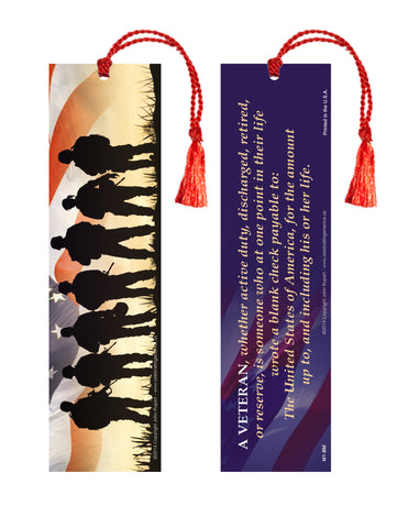 Veteran Bookmark
