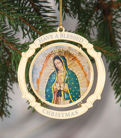 Holiday Ornament Virgin of Guadalupe