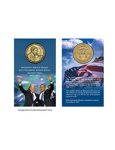 2013 Inauguration Coin with a Display Card