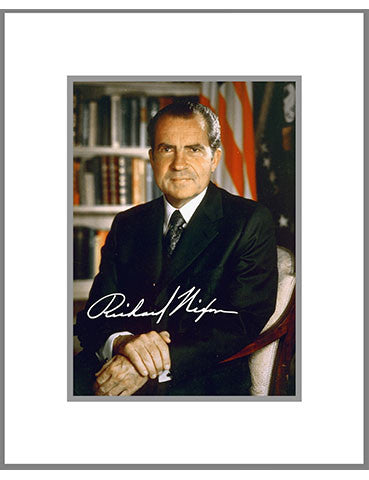 8"x 10" Richard M. Nixon Matted Print