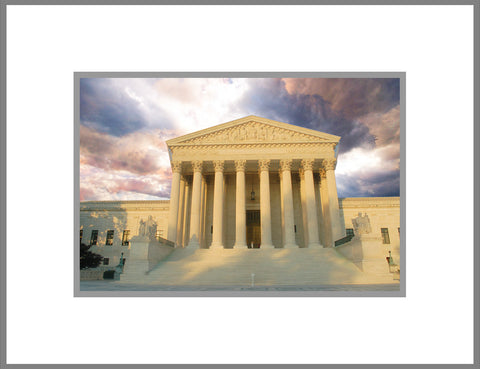 8"x 10" Supreme Court Matted Print