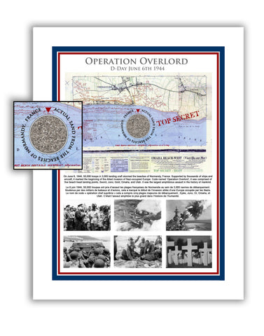 11"x 14" D-Day Operation Overlord Matted Print