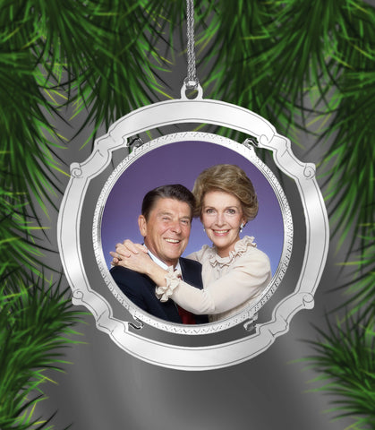 Holiday Ornament Ronald and Nancy Reagan