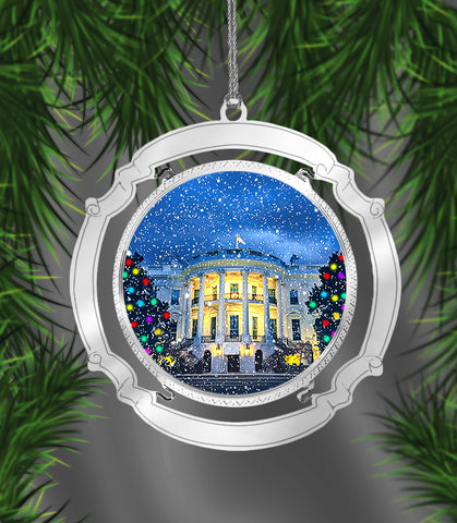 Holiday Ornament White House
